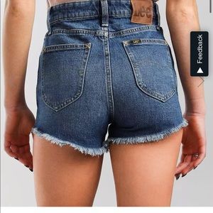 Lee High Rise Cut Off shorts